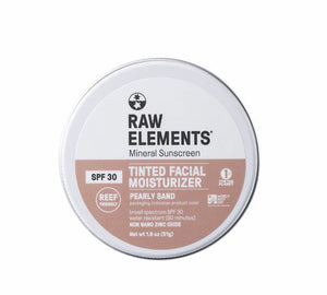 Raw Elements Tinted Tin SPF 30 Pearly Sand
