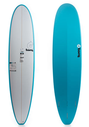 Torq 8'0 Long Pinline Light Teal Longboard Surfboard