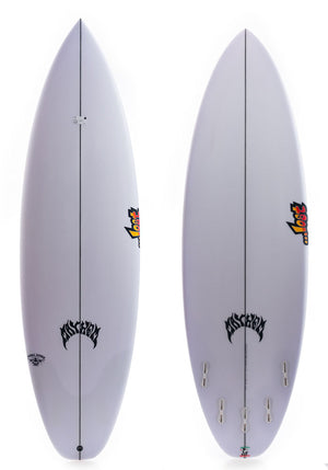 Lost 6'1 Puddle Jumper Pro Surfboard w/FCSII