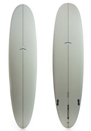 Thunderbolt 7'10 Parallax Plus Volan (Red) Mid-Length Surfboard