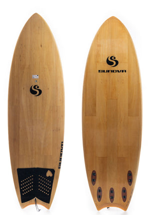 Used 6'0 Sunova Fish Surfboard