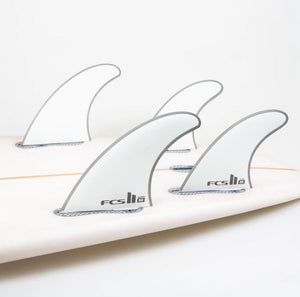 FCS II Harley Quad Black Surfboard Fin Set