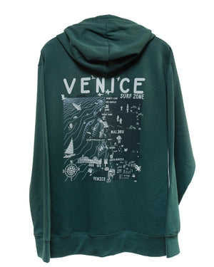 Rider Shack Venice Surf Map Hoodie