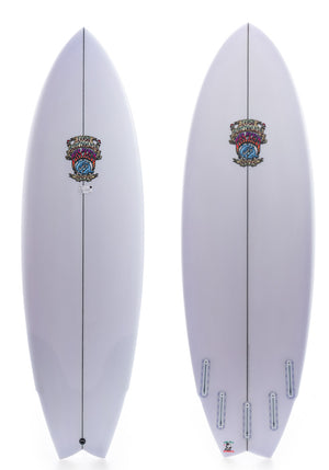 5'9 Lost Pisces Lost Fish Surfboard Futures