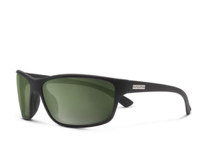 Suncloud Sentry Matte Black Polar Green Sunglasses