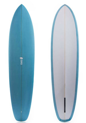 7'7 Lewis Lilia Single Fin Mid-Length Surfboard