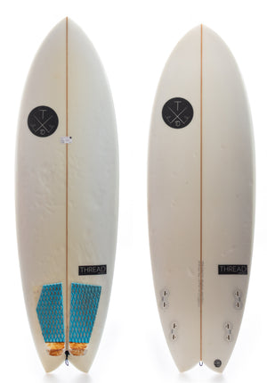Used 5'7 Thread Quad Surfboard Fish