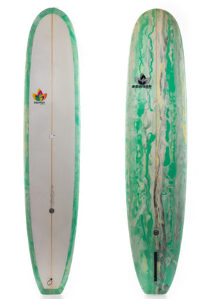 Used Equinox Gamino 9'0 Longboard Surfboard Single Fin