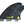 FCS II AM PG Medium Thruster Fin Set