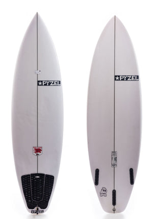 Used 6'2 Pyzel Red Tiger Surfboard Shortboard