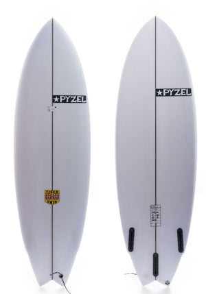 Pyzel 5'8 Tiger Twin Shortboard Surfboard