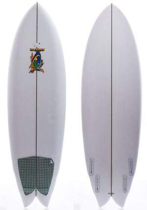 Pavel 5'9 Rainbow Speedialer Fish Surfboard