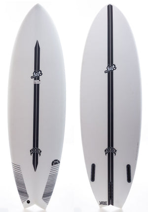Lost 5'8 Round Nose Fish 1996 Light Speed Surfboard