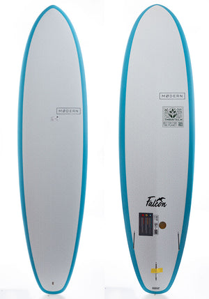 Modern 7'0 Falcon TT Blue Funboard Surfboard