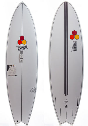 Torq Channel Islands 6'6 Pod Mod White Shortboard Surfboard