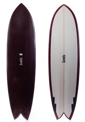 Used 7'5 Maria XL Long Fish Mid Surfboard