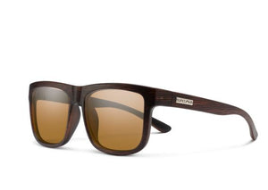 Suncloud Quiver Matte Burnished Brown Polar Brown Lens