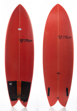 Used 5'11 T. Ross Surfboard Fish