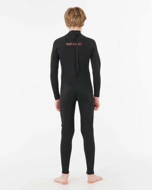 Rip Curl Youth Dawn Patrol 3/2 Back Zip Surfing Wetsuit