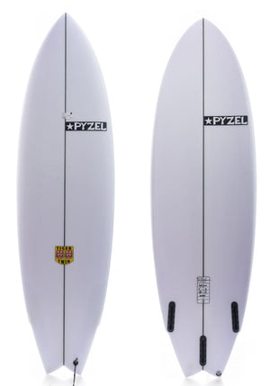Pyzel 6'2 Tiger Twin Shortboard Surfboard w/Futures