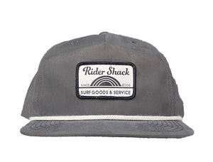 Rider Shack Square Patch Snap Back Hat