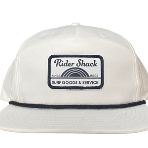 Rider Shack Square Patch Snap Back Hat