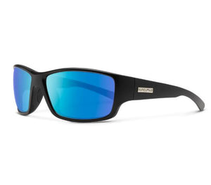 Suncloud Hull Matte Black w Blue Polar Lens