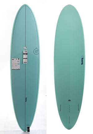 Torq 7'2 Fun Laguna Seaglass Funboard Surfboard