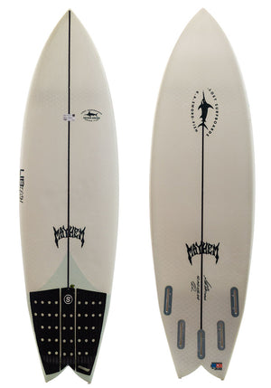 Used 5'6 Lost Sword Fish Lib Tech Surfboard