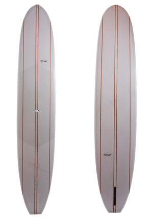 Used 10'0 Tyler Warren Rose Longboard Surfboard