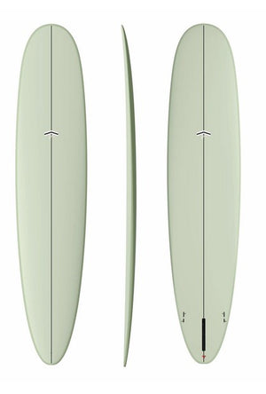 Thunderbolt 9'6 Parallax Plus Volan (Red) Longboard Surfboard