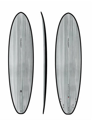 Harley Ingleby 6'6 Moe Mini Gray Carbon (Black) Surfboard