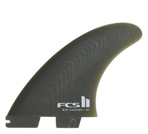 FCS II Mid Carver XL Kelp Surfboard Fin Set