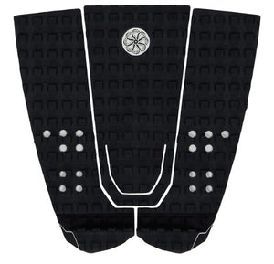 Octopus Scramble III Black/Cream 3 Piece Surfboard Traction Pad