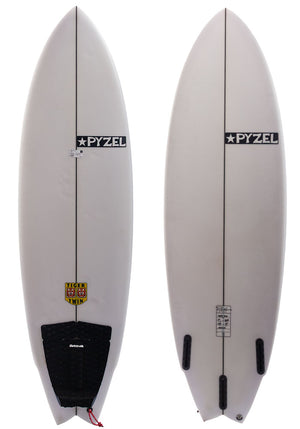 Used Pyzel 5'10 Tiger Twin Shortboard Surfboard