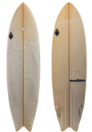 Used 6'6 Oak Foils Channel Bottom Surfboard