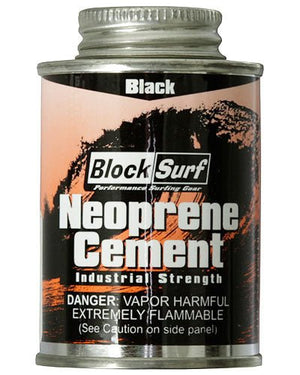 4oz Blackseal Can Neoprene Cement Wetsuit Repair Glue - Rider Shack