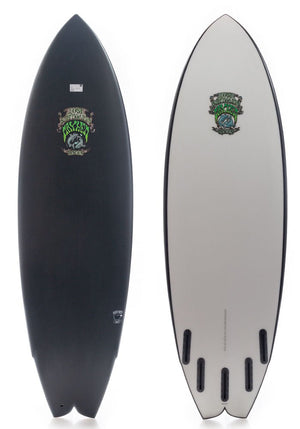 5'11 Pisces Black Sheep Lost Fish Surfboard Futures - Rider Shack