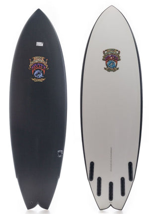 5'6 Pisces Black Sheep Lost Fish Surfboard - Rider Shack