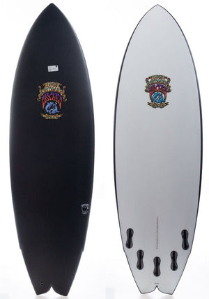 5'6 Pisces Black Sheep Lost Fish Surfboard - Rider Shack