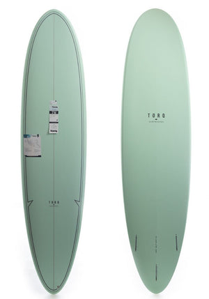 7'6 Classic Palm Pattern Fun Surfboard - Rider Shack