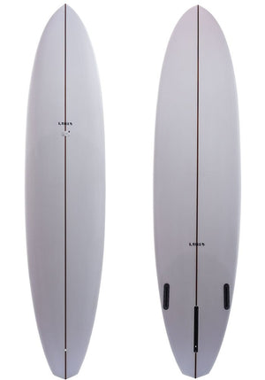 7'9 Lewis DT2 Mid-Length Surfboard - Rider Shack