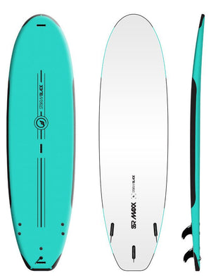 9'0 SSR Max Storm Blade Softtop Surfboard - Rider Shack
