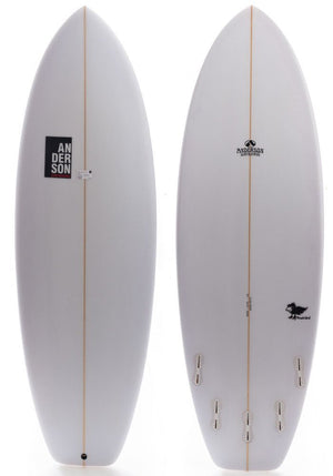 Anderson 5'6 BlackBird Shortboard Surfboard - Rider Shack