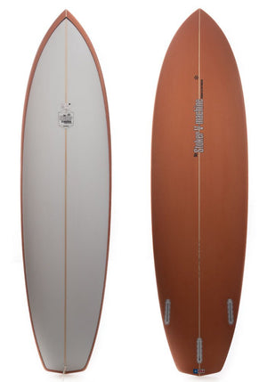 Anderson 7'2 Stoker V Machine "Crystal Ship" Surfboard - Rider Shack