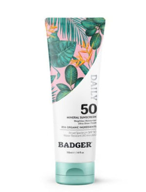 Badger SPF 50 Daily Mineral Sunscreen - Rider Shack
