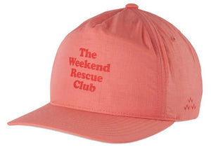 Birds of Condor Weekend Rescue Hat in Coral - Rider Shack