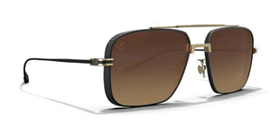 Blenders Phoenix Matte Espresso w Amber Polarized Lens - Rider Shack