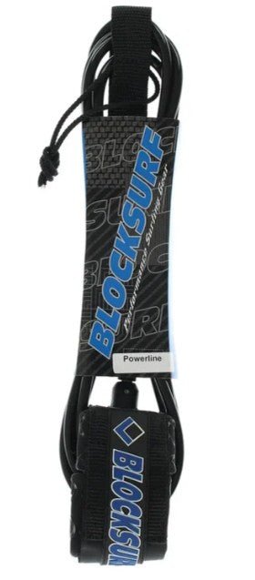 Block Surf Powerline 9' Surfboard Leash - Rider Shack