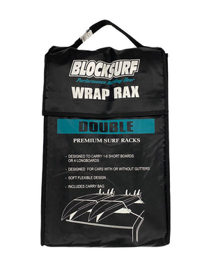 Block Surf Wrap Rax Double Soft Surfboard Racks - Rider Shack
